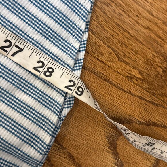 Report Collection blue vertical striped bottom down  XL - Picture 7 of 10